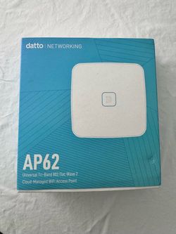Datto AP62 Tri-Band WiFi Access Point – New Open Box