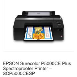 Epson PrinterSC-P5000