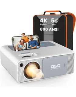 OSQ HD Video Projector 4K Support 5G WiFi
