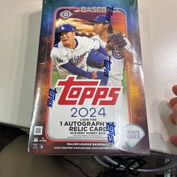 2024 Topps Update baseball Hobby Box