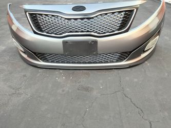 2013 Kia Optima complete front bumper with all the accessories and inner fillers with accessories OEM.