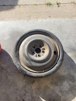 PT Cruser spare tire