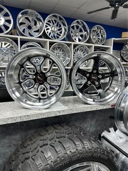 brand new wheels and tires