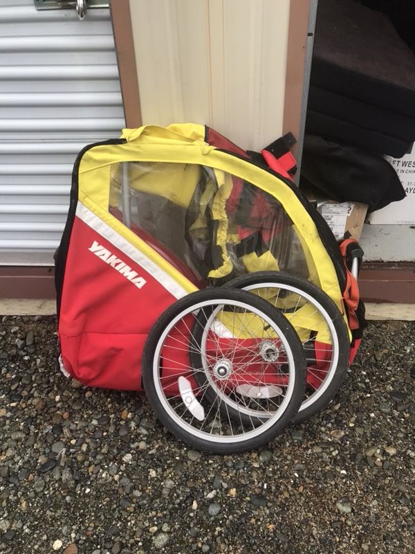 Yakima bike trailer and stroller 2 seater no conversion kit for