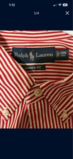 $25- Each men’s Ralph Lauren new cn dress shirts / check out our page we have other size