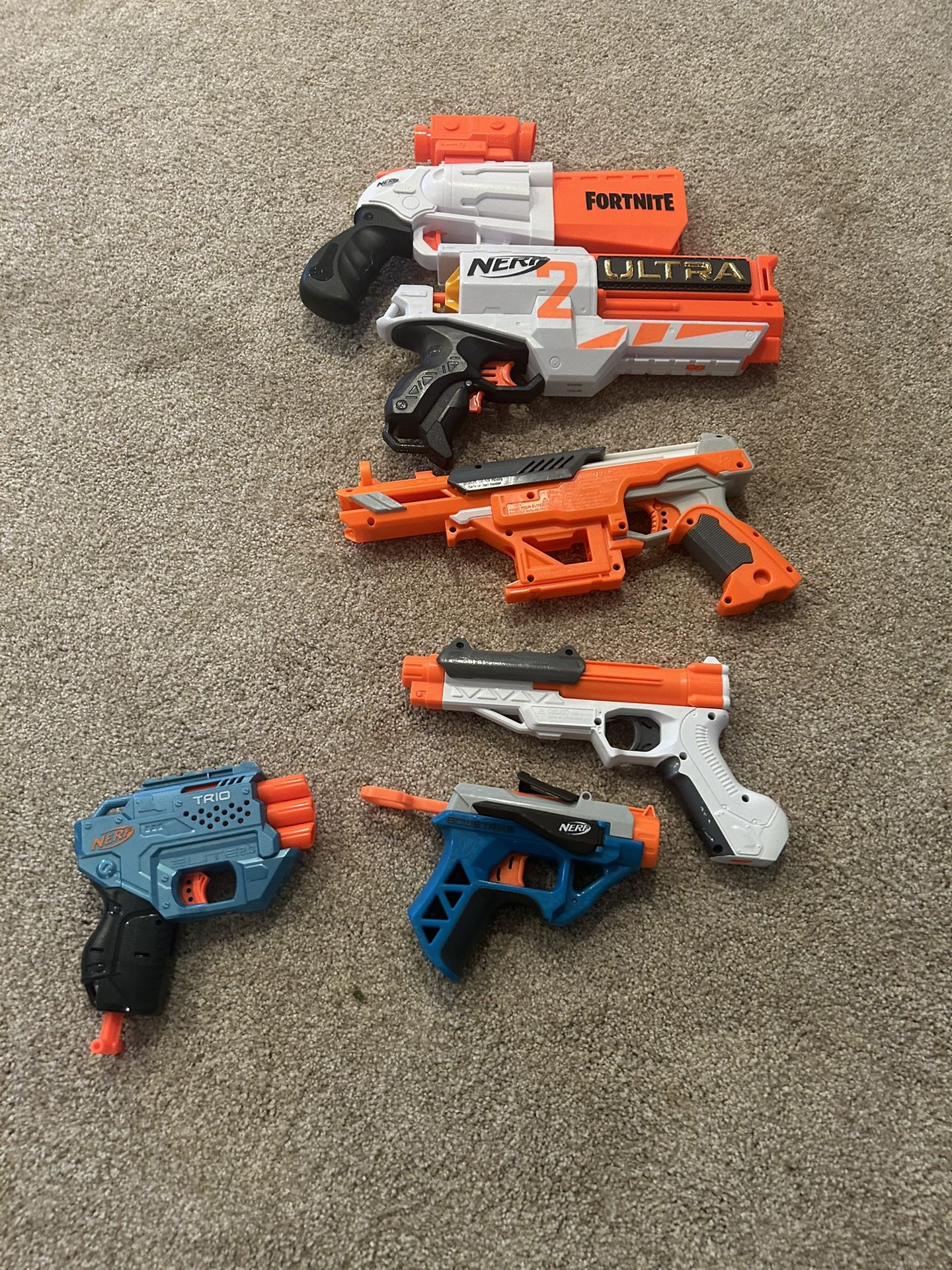 Medium Nerf Gun Lot