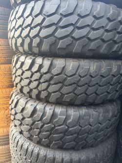 3 used tires 265/75r16 MT 🤑free installation and balance ‼️👌financing available