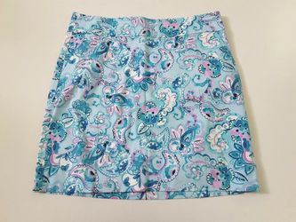 Talbots Paisley Print Pocket Skirt women's size 12