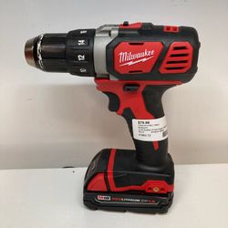 Milwaukee 2602-20 M18 18V Cordless 1/2” Hammer Drill/Driver