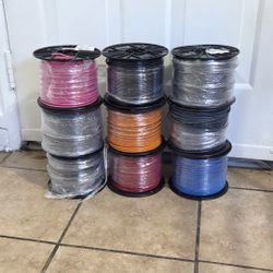 WIRE 12 AWG STRNDED THHN 500 FT  80 Dlls For Roll 