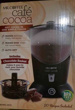 Mr. Coffee Café Cocoa Hot Chocolate Maker