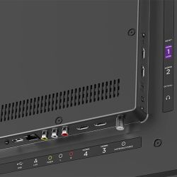 onn. 50” Class 4K UHD (2160P) LED Roku Smart Television HDR (100012585)