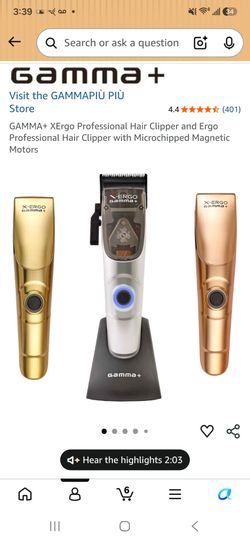 GAMMA+ XErgo Professional Hair Clipper