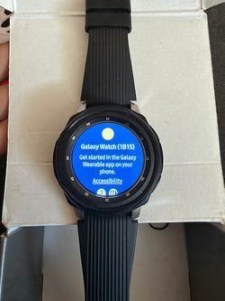 Samsung Galaxy Watch SM-R800 46mm black Case W/ black band