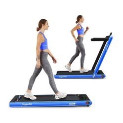$300 COSTWAY GOPLUS 2 IN 1 UNDER DESK FOLDABLE ELECTRIC TREADMILL