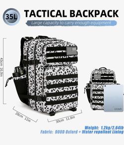 35L Military Tactical Backpack with Molle System  (Neopard)