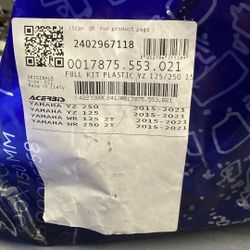 2015-2021 Yamaha YZ 125/250