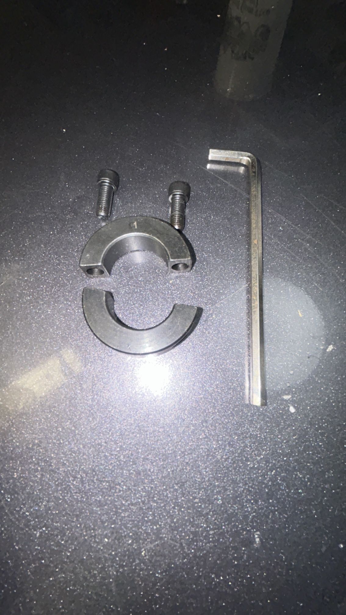 (100) 1.0” Coated Split Collars