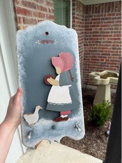 Vintage goose girl