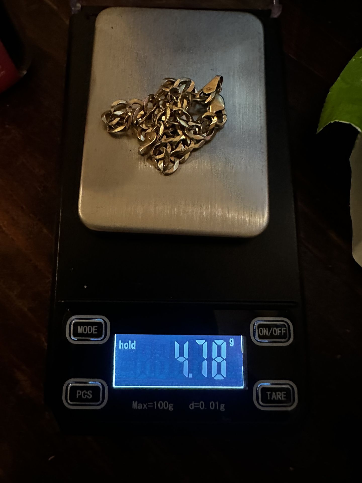 14K Gold Curb Link Bracelet(Negotiable)