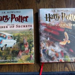 Brand New Harry Potter Illustrated Edition Books