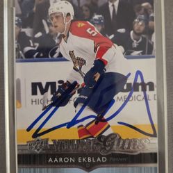 Aaron Ekblad Young Guns Autograph