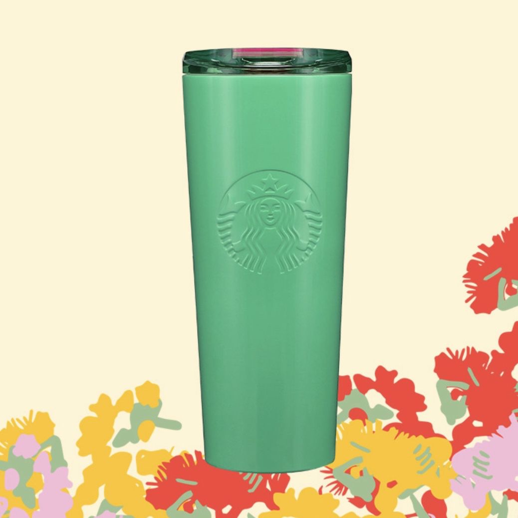 Pink and Green Custom Starbucks Cold Cup – Thee Personalized Touch