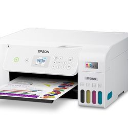 EcoTank ET-2800 Wireless Color All-in-One Cartridge-Free Supertank Printer with Scan and Copy