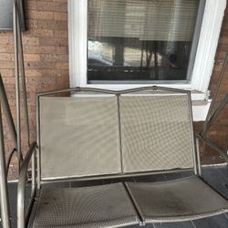 Porch Swing, Table & Chairs, Bench