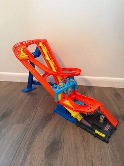 Hot wheels roller coster rally