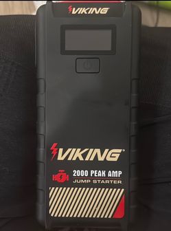 VIKING 2000 Peak Amp Lithium-Ion Jump Starter and Power Bank