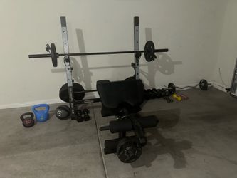 Marcy Olympic Bench & Weights