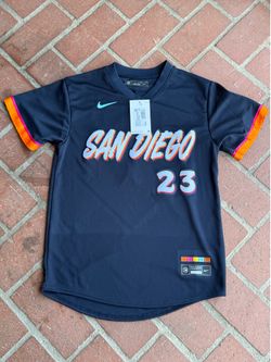 San Diego SD Padres New NWT City Connect Tatis Jr 23 Kids Medium Med M 10 12