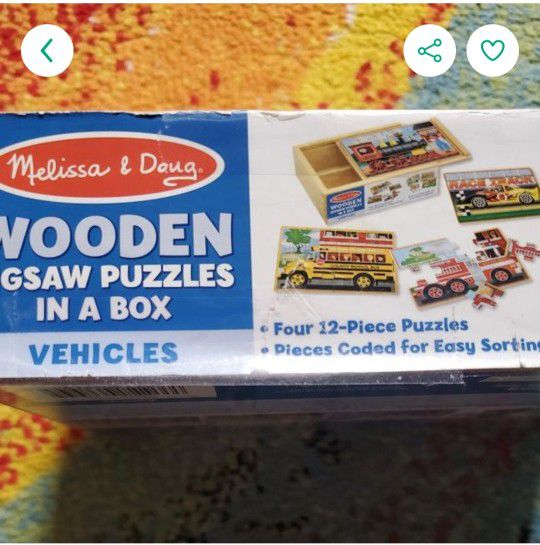 3 Melissa and Doug puzzles