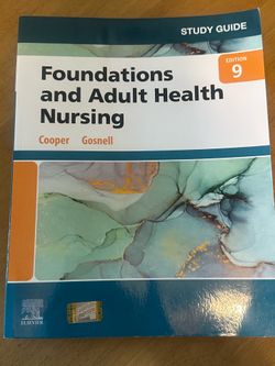 Kim Cooper MSN RN and 1 more Study Guide for Foundations and Adult Health Nursing