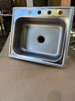 Stainless sink