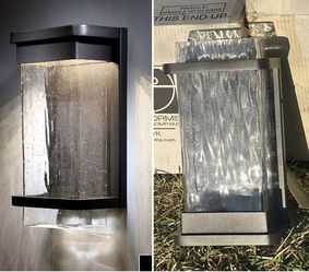 Two Vitrine 12-Inch LED Outdoor Wall Light  by Modern Forms