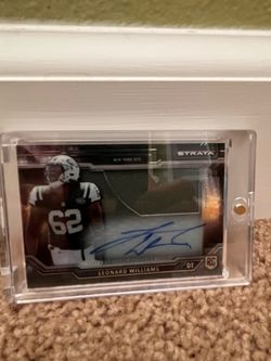 Leonard Williams Big cat Rookie Auto 2015 topps chrome