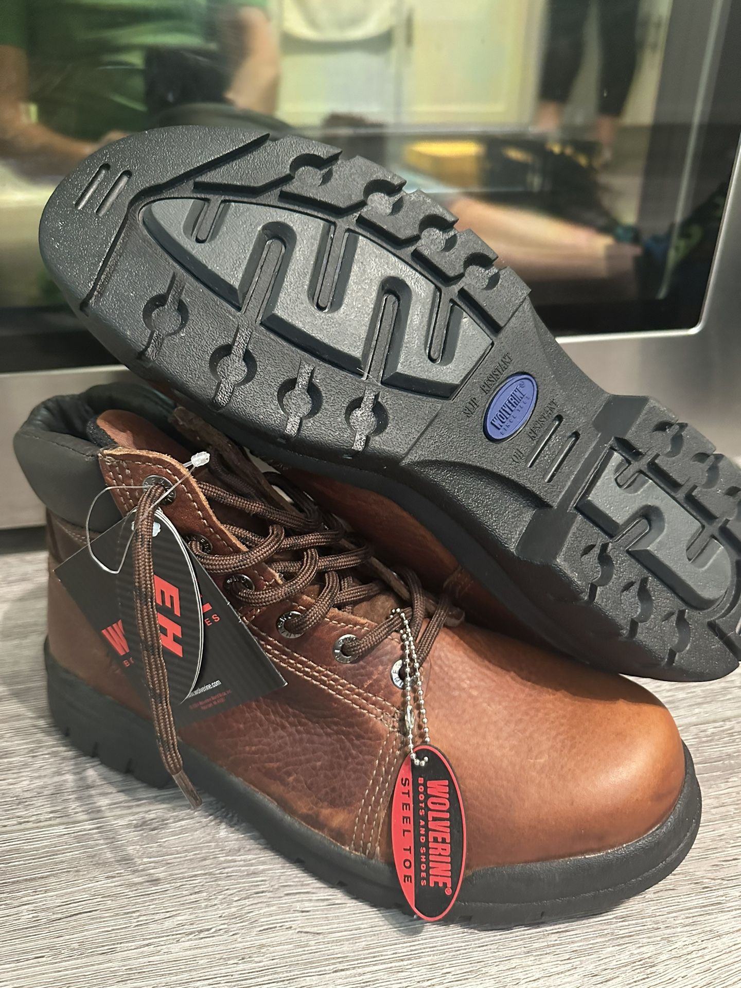 Zapatoz De Trabajó De Caskillo Nuebos Wolborine Sz 10