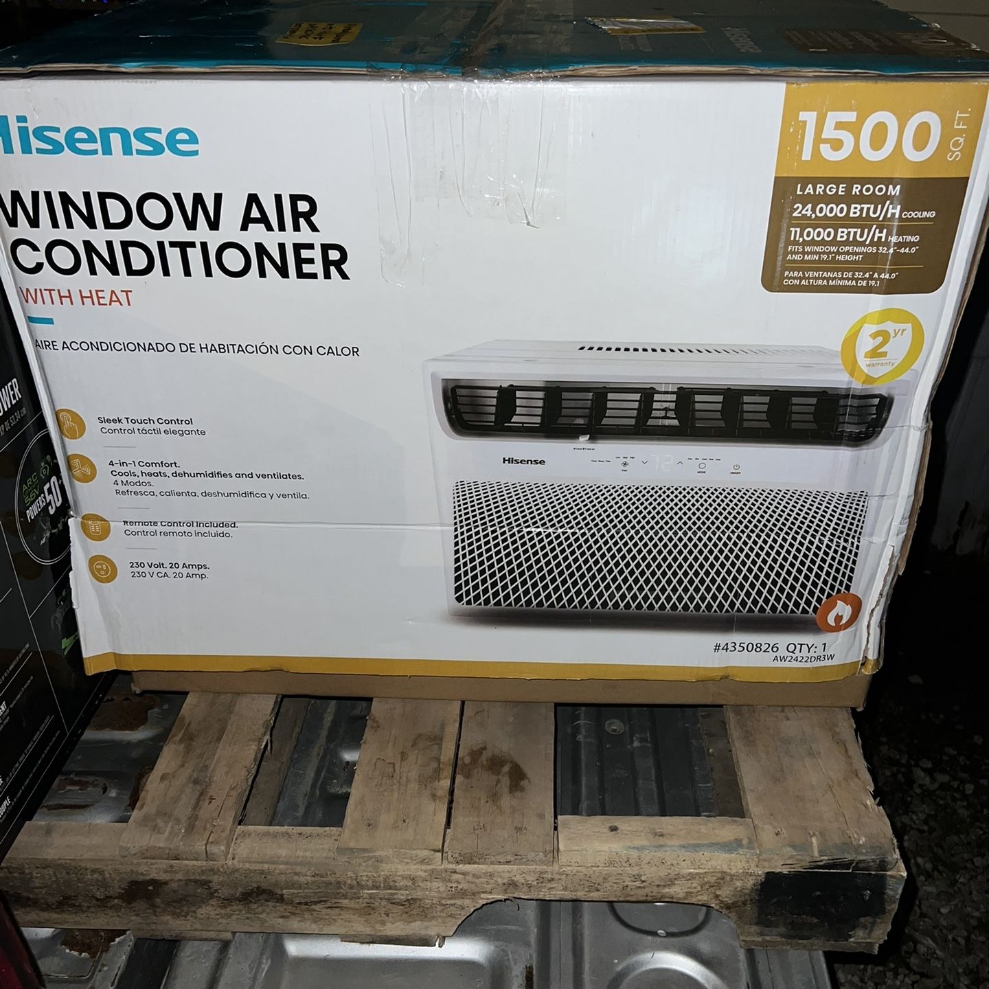 hisense aw2422dr3w