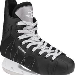 5th Element Stealth Ice Hockey Skates - Perfect for Recreational Ice Skating and Hockey - True-to-Size Fit and Moisture Resistant Liner Ice Skates for