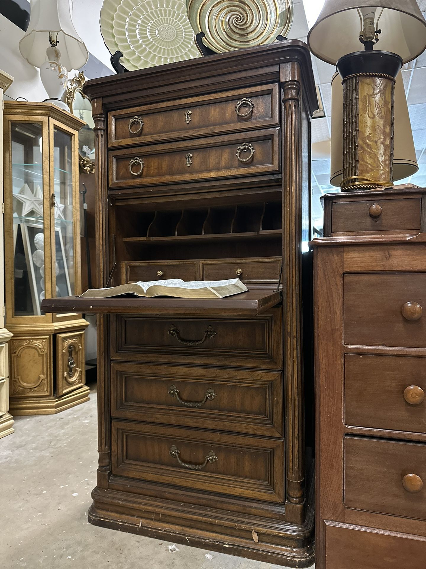 Heritage Tall Dresser/Writing Desk