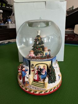 PartyLite “Christmas Morning” Tealight Globe