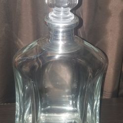 Arte Italics 27oz Crystal Decanter 95% Pewter Neck & Base