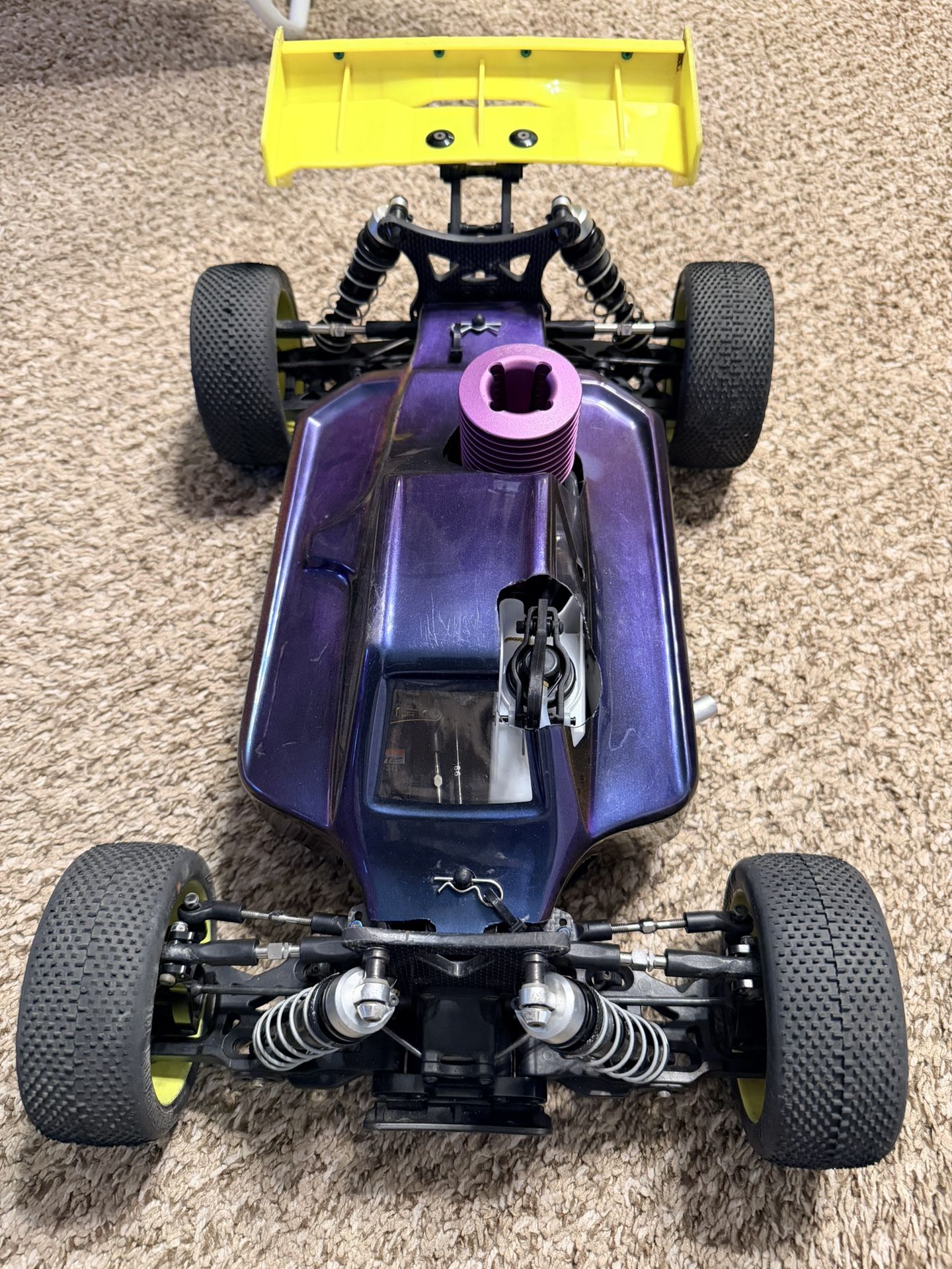 1/8 Scale Buggy JQ Racing With Upgraded Parts And Extra Parts