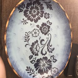 Large Flower Plate Piece 
