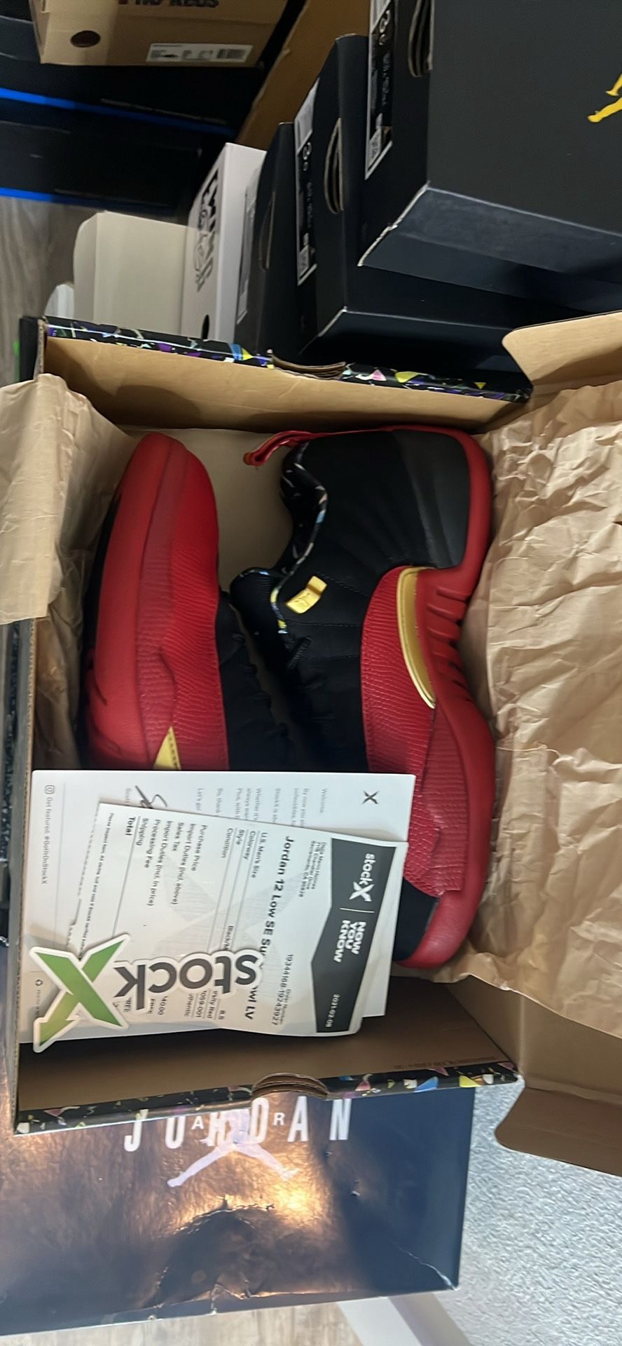 Jordan 12 low SE Super Bowl LV 8.5 m