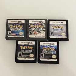 Nintendo DS Pokemon Games AUTHENTIC 