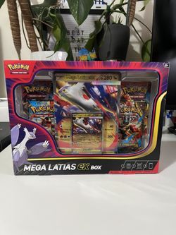 New SEALED Mega Latias EX Box