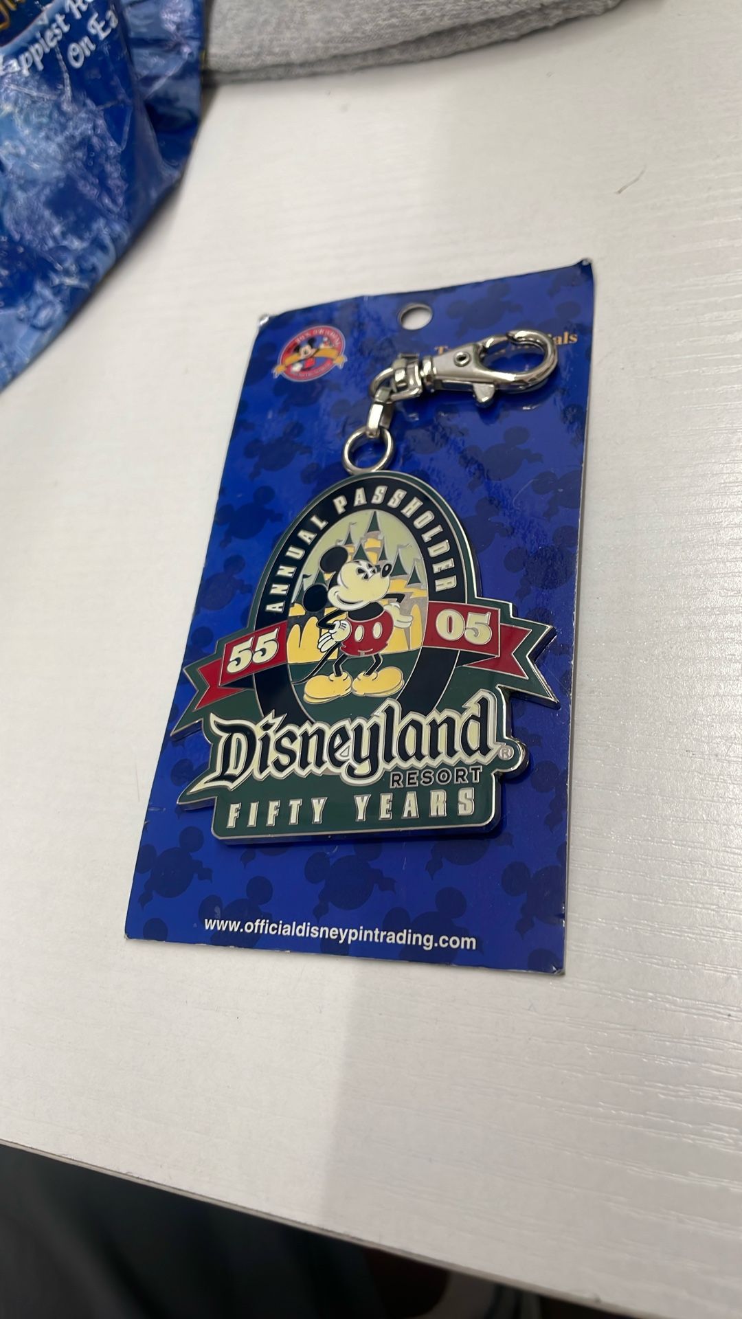 Disneyland Lanyard Metal